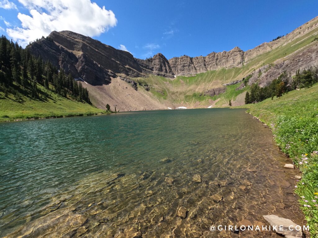 Hiking to Corral Creek Lake - Afton, Wyoming