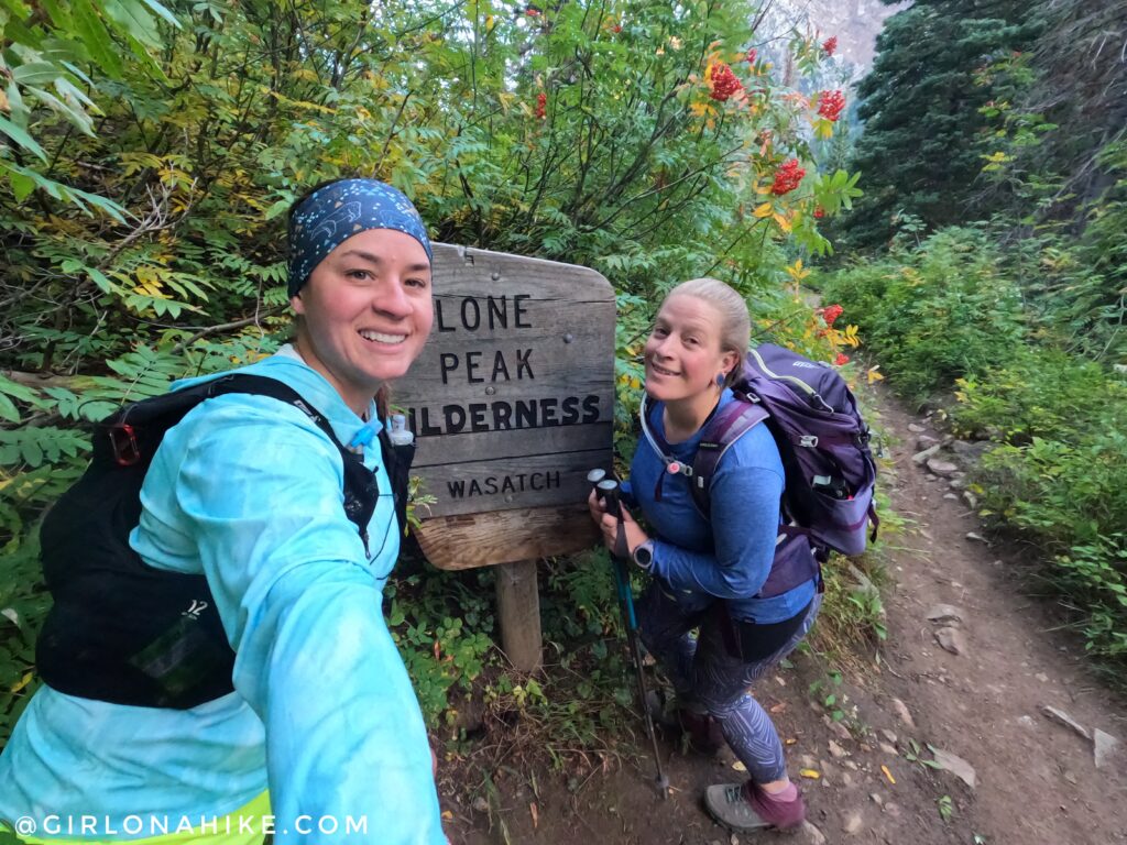 Hiking to Maybird Lakes, Little Cottonwood Canyon