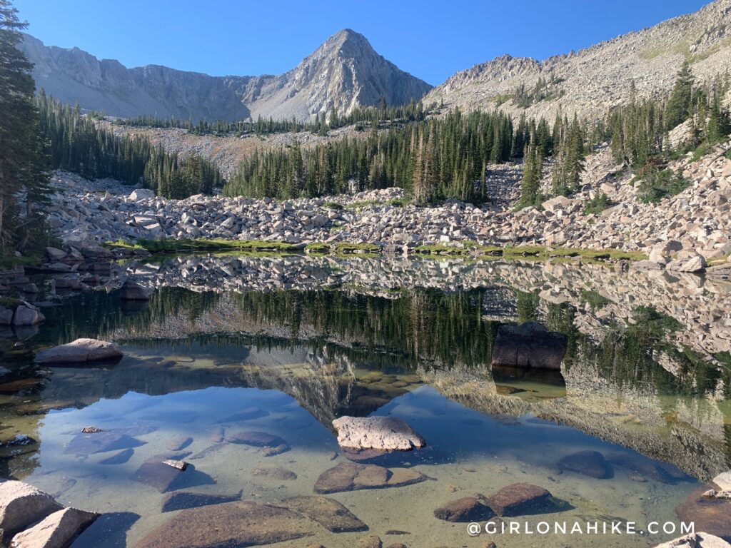 Hiking to Maybird Lakes, Little Cottonwood Canyon