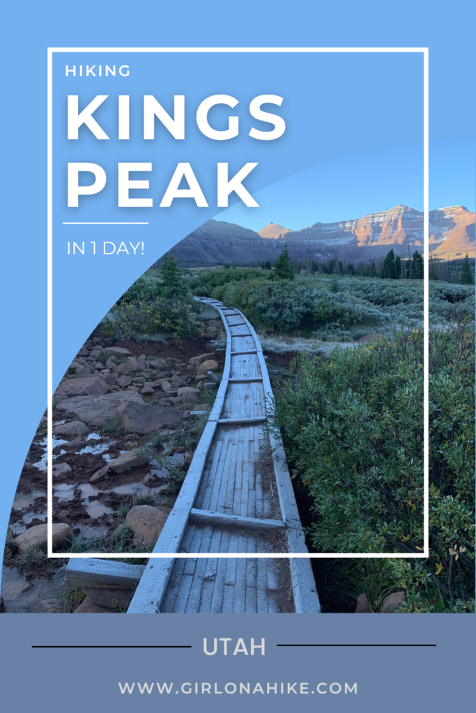 Hiking kings peak 2025 in one day