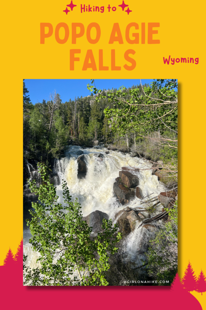 Hiking to Popo Agie Falls, Sinks Canyon - Wyoming