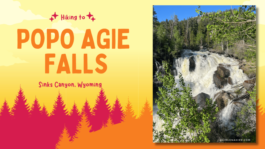 Hiking to Popo Agie Falls, Sinks Canyon - Wyoming