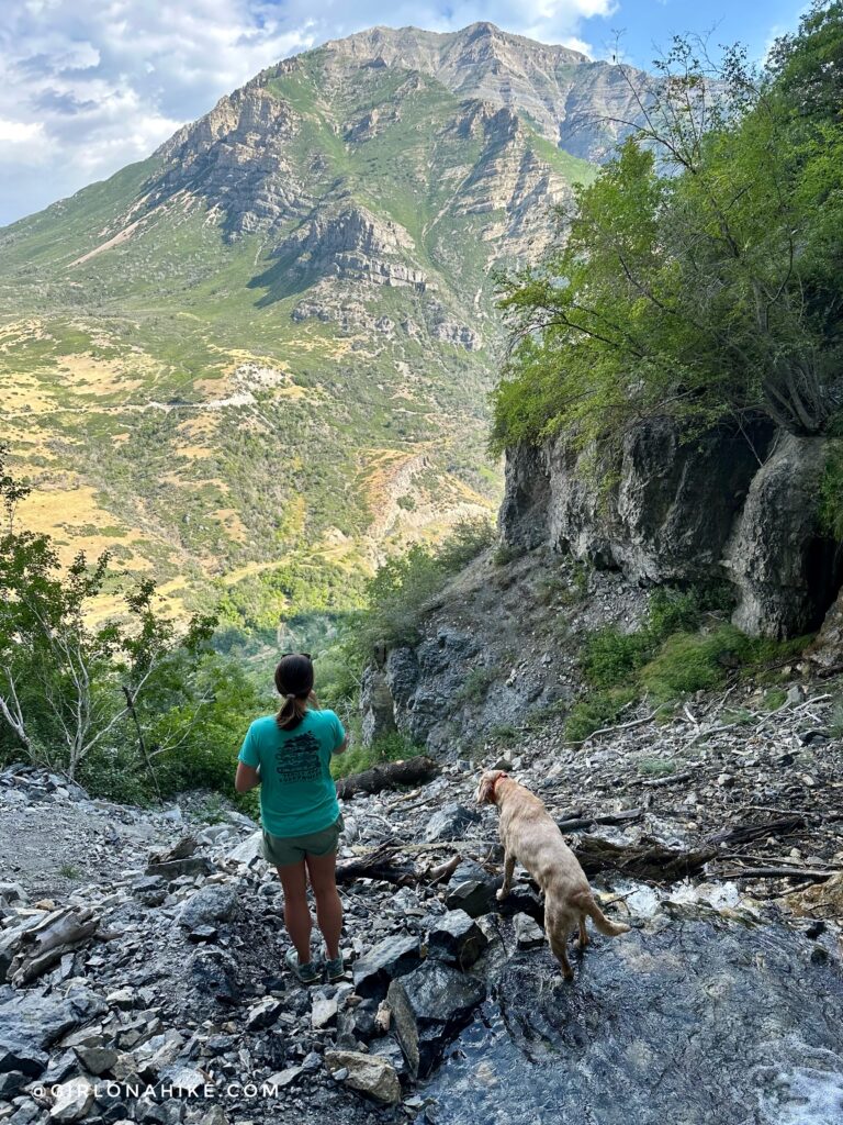 Hiking to Bridesmaids Falls, Provo Canyon