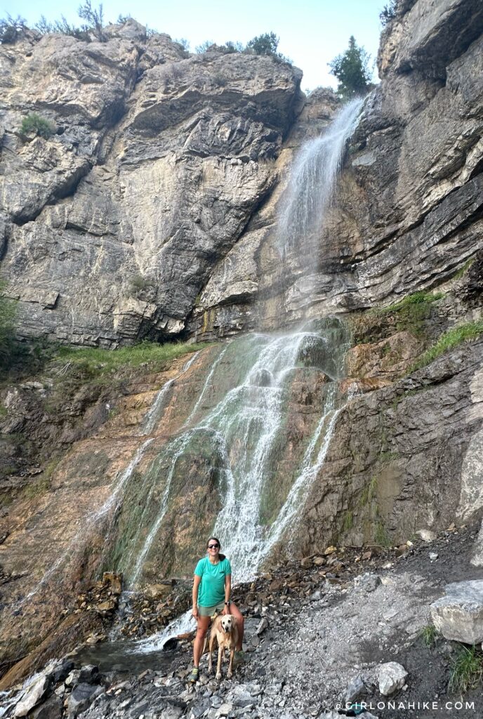 Hiking to Bridesmaids Falls, Provo Canyon