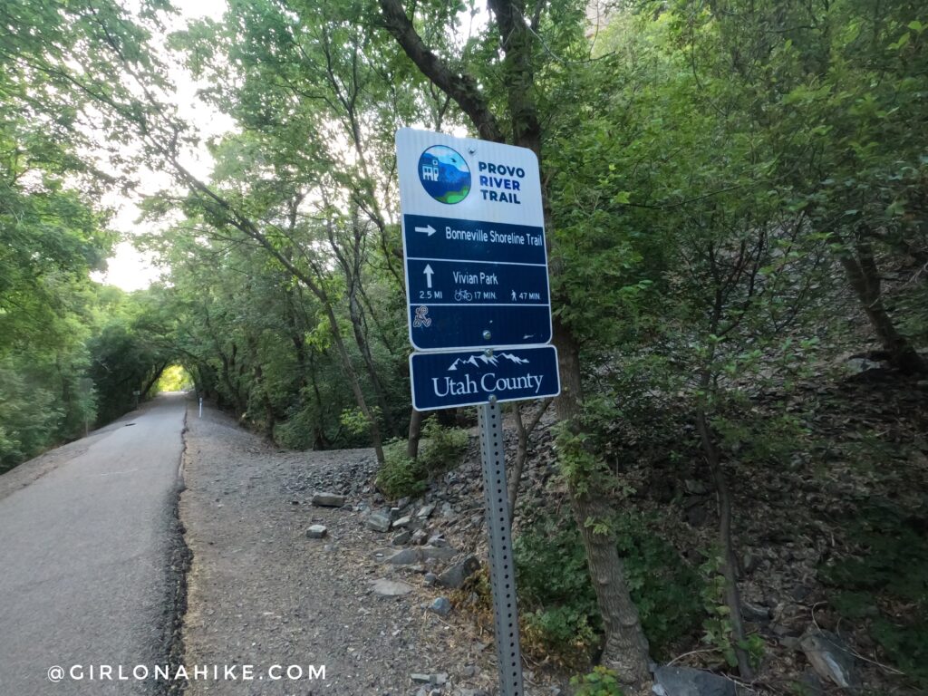 Hiking to Bridesmaids Falls, Provo Canyon