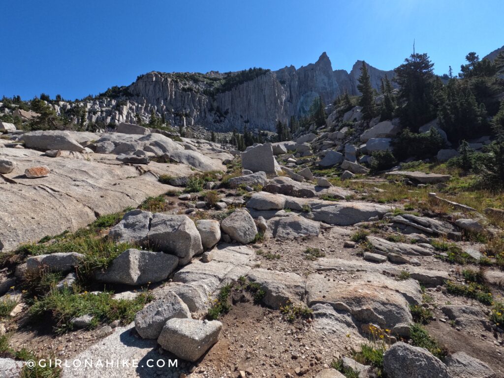 Hiking to Lone Peak via Jacob's Ladder