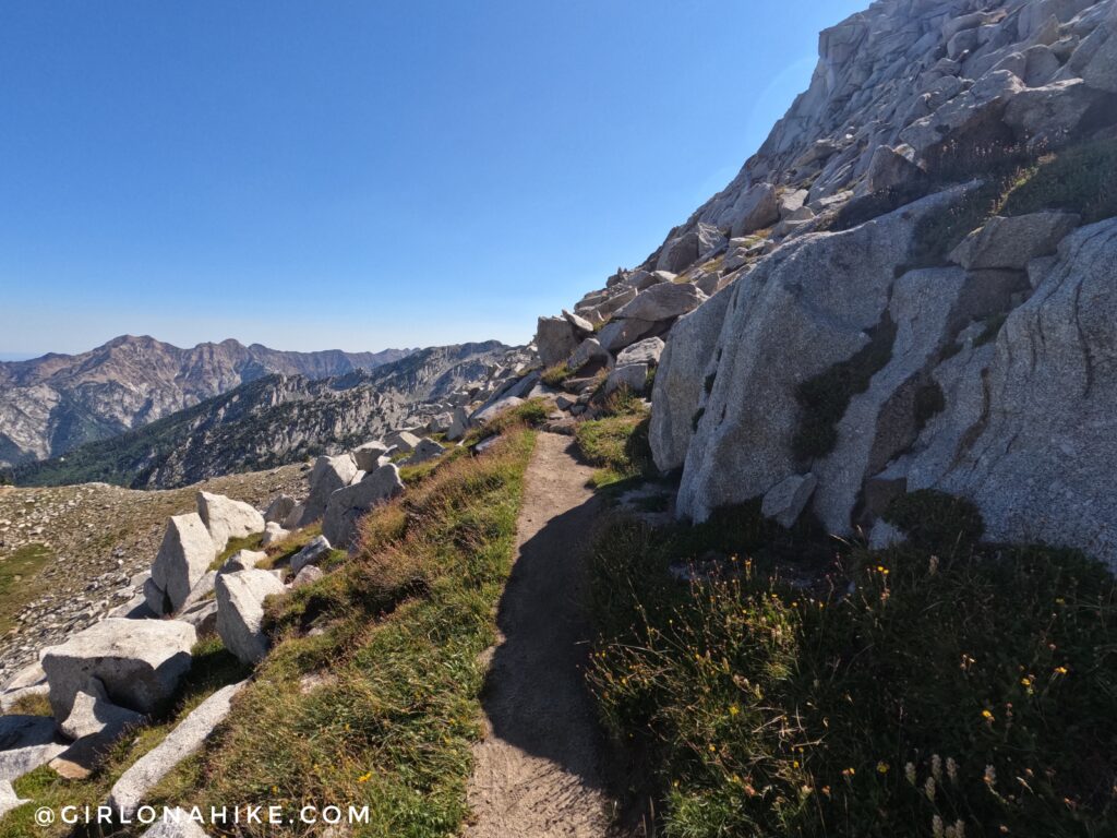 Hiking to Lone Peak via Jacob's Ladder