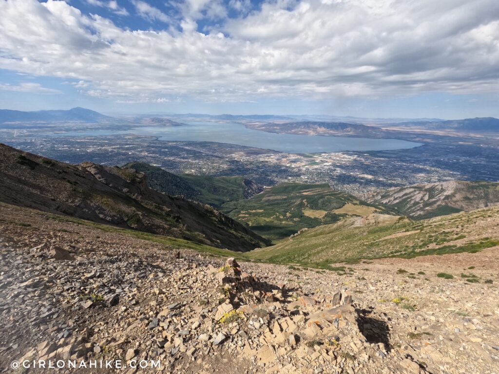 Hiking Mt. Timpanogos via Aspen Grove