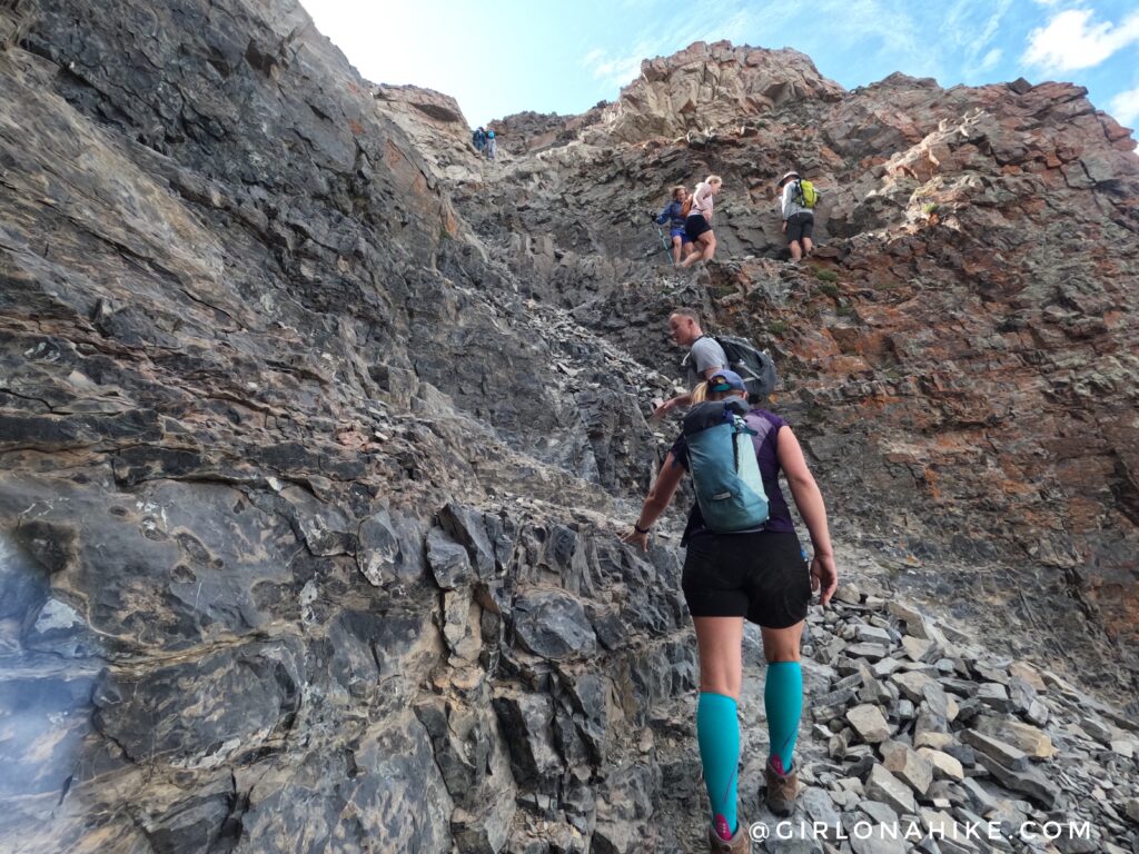 Hiking Mt. Timpanogos via Aspen Grove