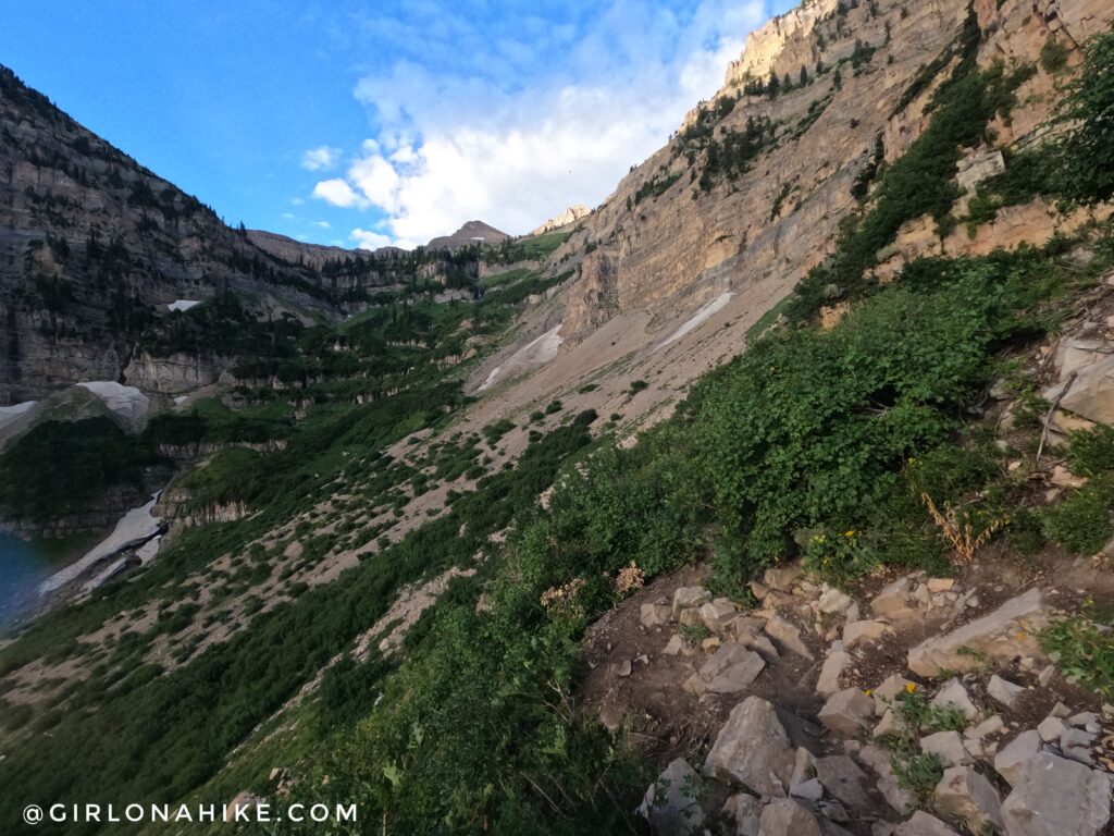 Hiking Mt. Timpanogos via Aspen Grove