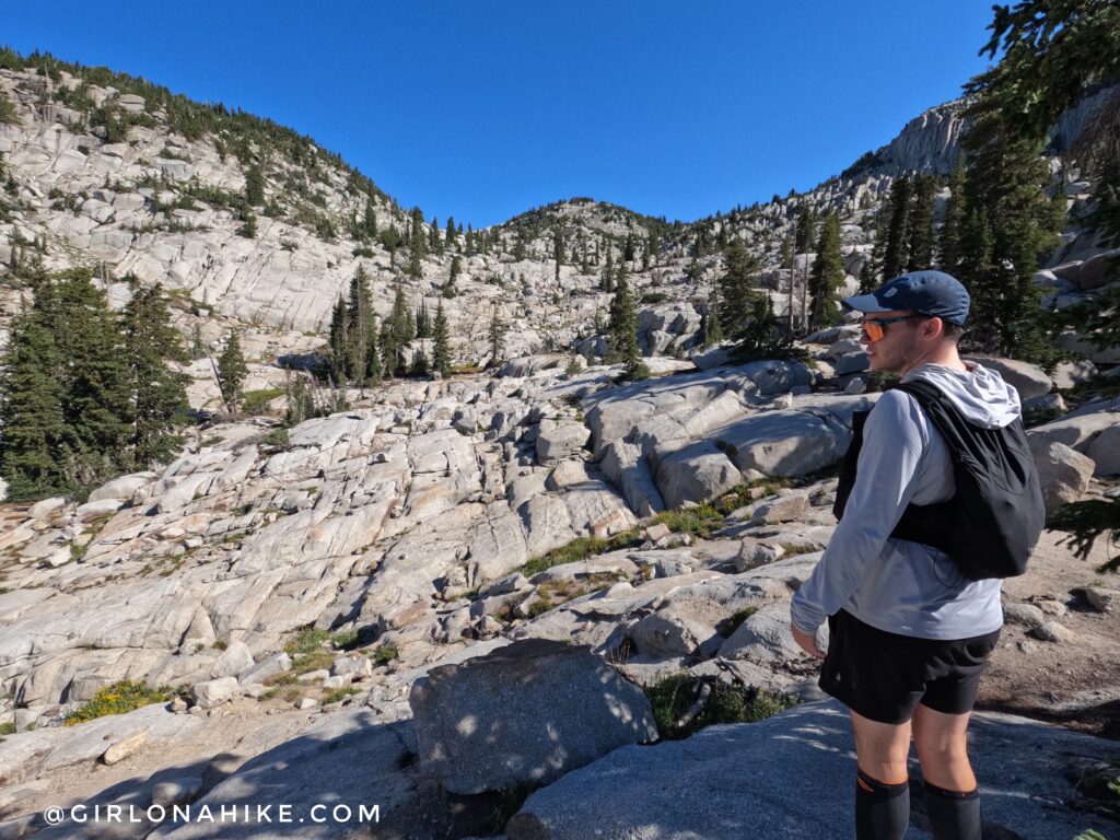 Hiking to Lone Peak via Jacob's Ladder