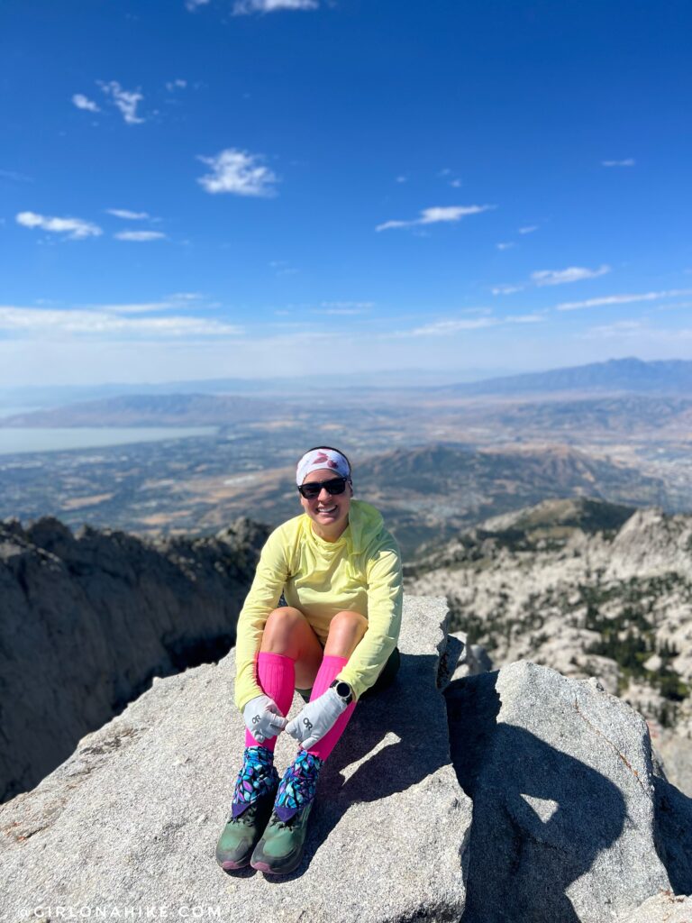 Hiking to Lone Peak via Jacob's Ladder