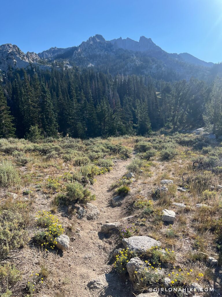 Hiking to Lone Peak via Jacob's Ladder