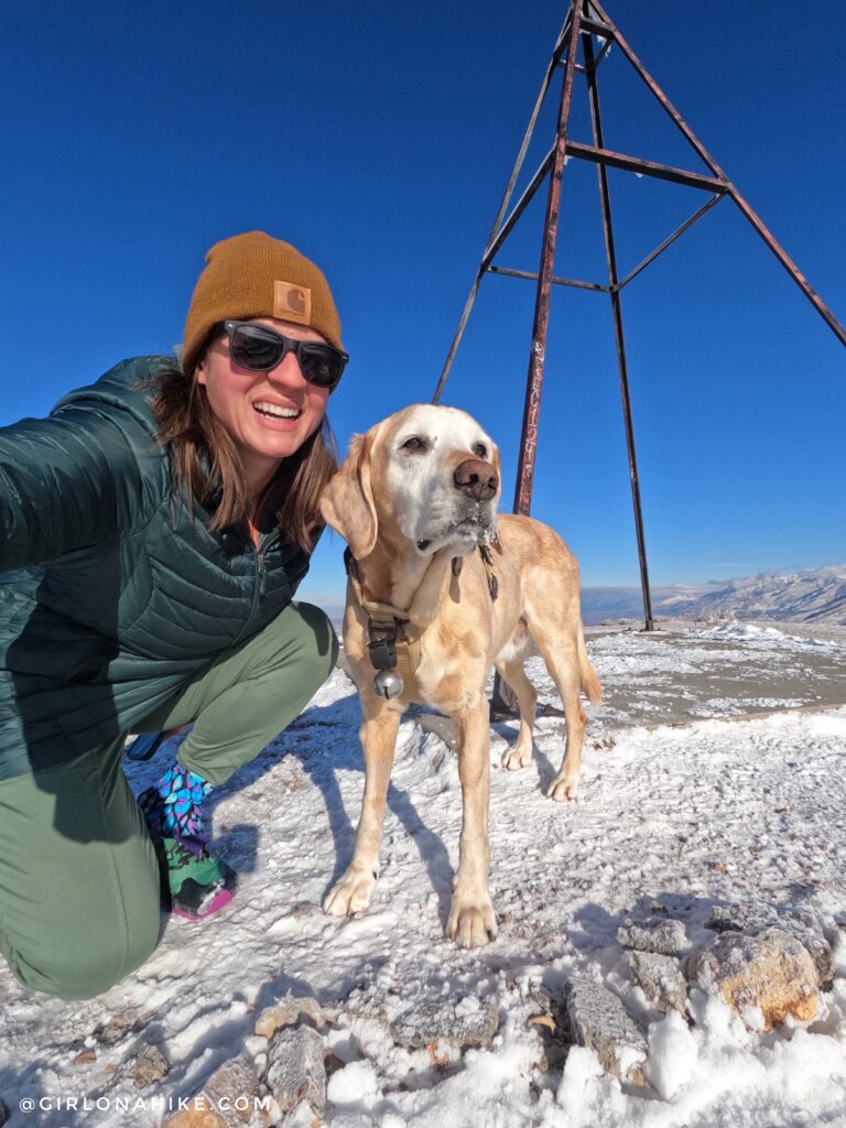 Hiking at the Deer Ridge Off Leash Area, Alien Tower