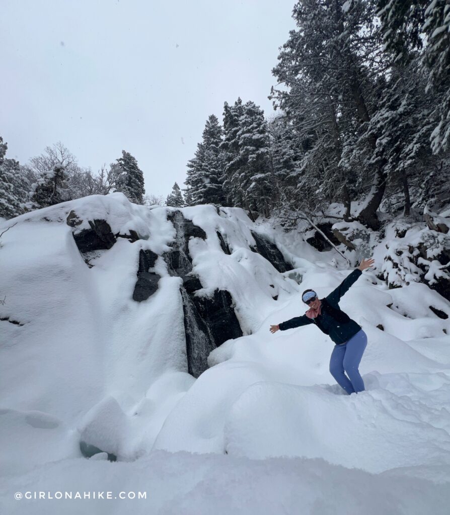 Hiking to Bells Canyon Waterfall