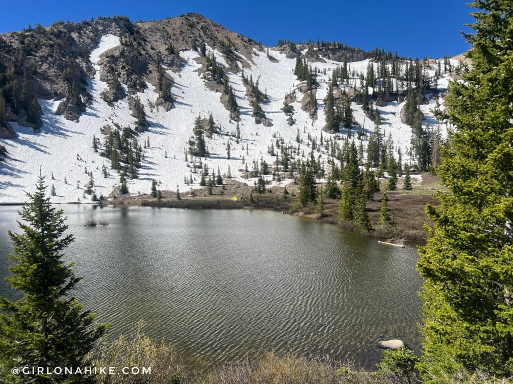Lake Mary below Catherine Pass in Big Cottonwood Canyon