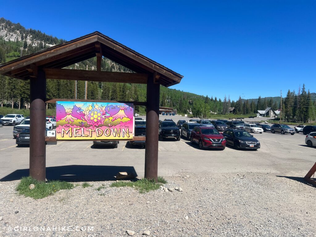 Return to Brighton Ski Resort after completing the Wolverine Cirque loop