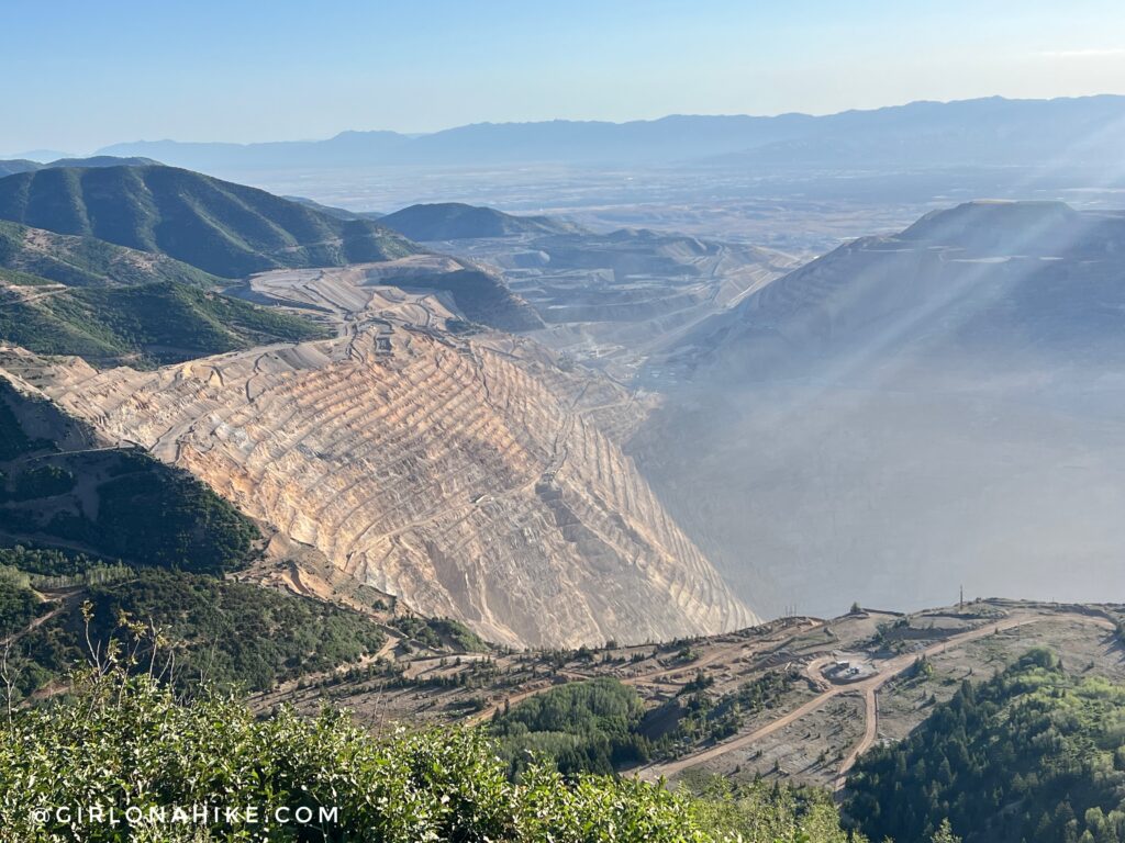 View of the Kennecott Mine from the Kennecott Mine Overlook