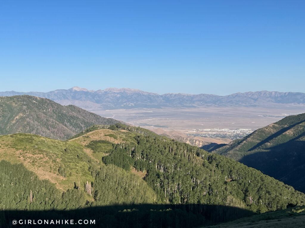 Panoramic view of the Kennecott Mine from the overlook
